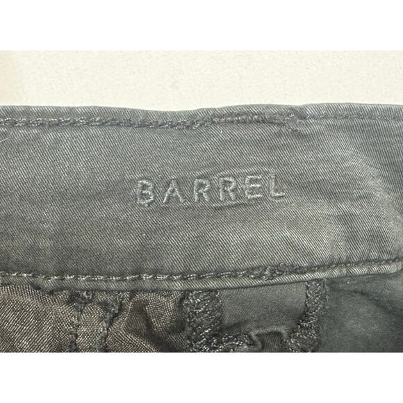 American Eagle Women's Barrel Leg Black Cargo Pants - Size 16 Reg (39x26.5) - Picture 4 of 5
